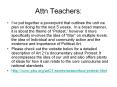 Attn Teachers: PowerPoint PPT Presentation