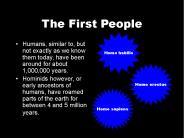 The First People