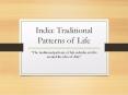 India: Traditional Patterns of Life PowerPoint PPT Presentation