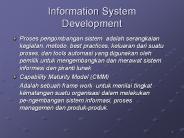 Information System Development