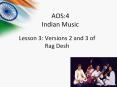 AOS:4 Indian Music PowerPoint PPT Presentation