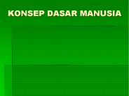 KONSEP DASAR MANUSIA