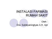 INSTALASI FARMASI RUMAH SAKIT