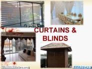 Decorate home with roller blinds & curtains