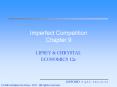 Imperfect Competition Chapter 9 PowerPoint PPT Presentation