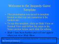 Welcome to the Jeopardy Game Template PowerPoint PPT Presentation