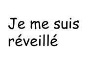 Je me suis r