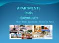 Paris holidays at downtown apartment PowerPoint PPT Presentation