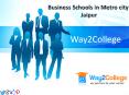 Business Schools in Metro city Jaipur PowerPoint PPT Presentation