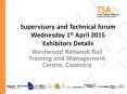 Supervisory and Technical forum Wednesday 1st April 2015 Exhibitors Details PowerPoint PPT Presentation