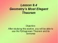 Lesson 9.4 Geometry PowerPoint PPT Presentation