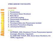 Akuntansi I