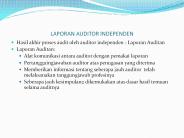 LAPORAN AUDITOR INDEPENDEN