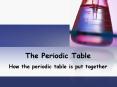 The Periodic Table PowerPoint PPT Presentation