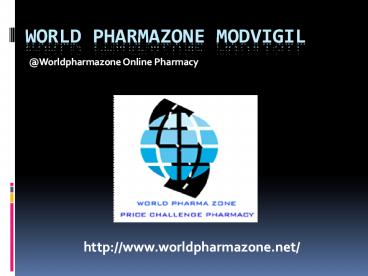 Modvigil world pharmazone
