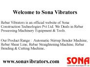 Suspended Platform Suppliers Via Sona Vibrators