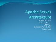 Apache Server Architecture