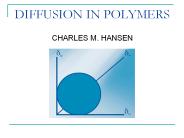 DIFFUSION IN POLYMERS