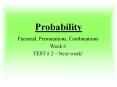 Probability PowerPoint PPT Presentation