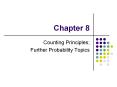 Counting Principles; PowerPoint PPT Presentation