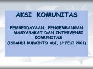 AKSI KOMUNITAS