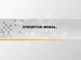 STRUKTUR MODAL, PowerPoint PPT Presentation