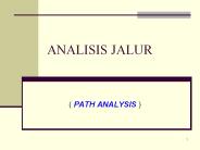 ANALISIS JALUR