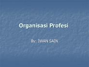 Organisasi Profesi