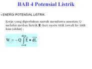 BAB 4 Potensial Listrik