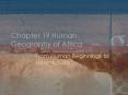 Chapter 19 Human Geography of Africa PowerPoint PPT Presentation
