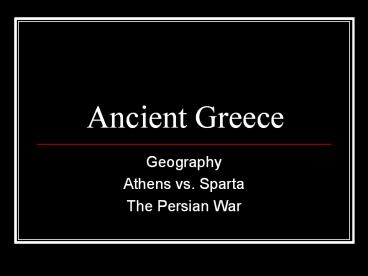 Ancient Greece