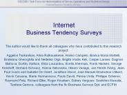 Internet Business Tendency Surveys