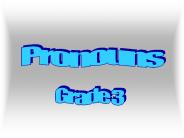 Pronouns
