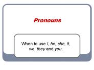 Pronouns