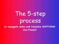 The 5-step process PowerPoint PPT Presentation
