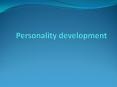 Personality development PowerPoint PPT Presentation