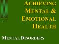 ACHIEVING MENTAL PowerPoint PPT Presentation