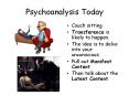 Psychoanalysis Today PowerPoint PPT Presentation