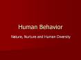 Human Behavior PowerPoint PPT Presentation