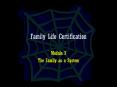 Family Life Certification PowerPoint PPT Presentation