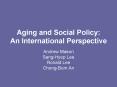 Aging and Social Policy: An International Perspective PowerPoint PPT Presentation