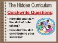 How did you learn       the skill of note         taking? PowerPoint PPT Presentation