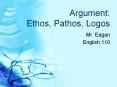 Argument:%20Ethos,%20Pathos,%20Logos PowerPoint PPT Presentation