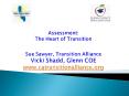 Assessment: The Heart of Transition Sue Sawyer, Transition Alliance Vicki Shadd, Glenn COE www.catransitionalliance.org PowerPoint PPT Presentation