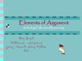 Elements of Argument Including Fallacious Reasoning PowerPoint PPT Presentation