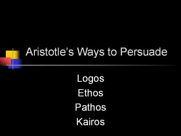 Aristotle