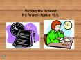 Writing On Demand PowerPoint PPT Presentation