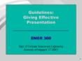 Guidelines: PowerPoint PPT Presentation