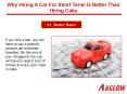 Why hiring a car for short term is better than hiring cabs PowerPoint PPT Presentation