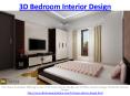 3D Bedroom Interior Design PowerPoint PPT Presentation
